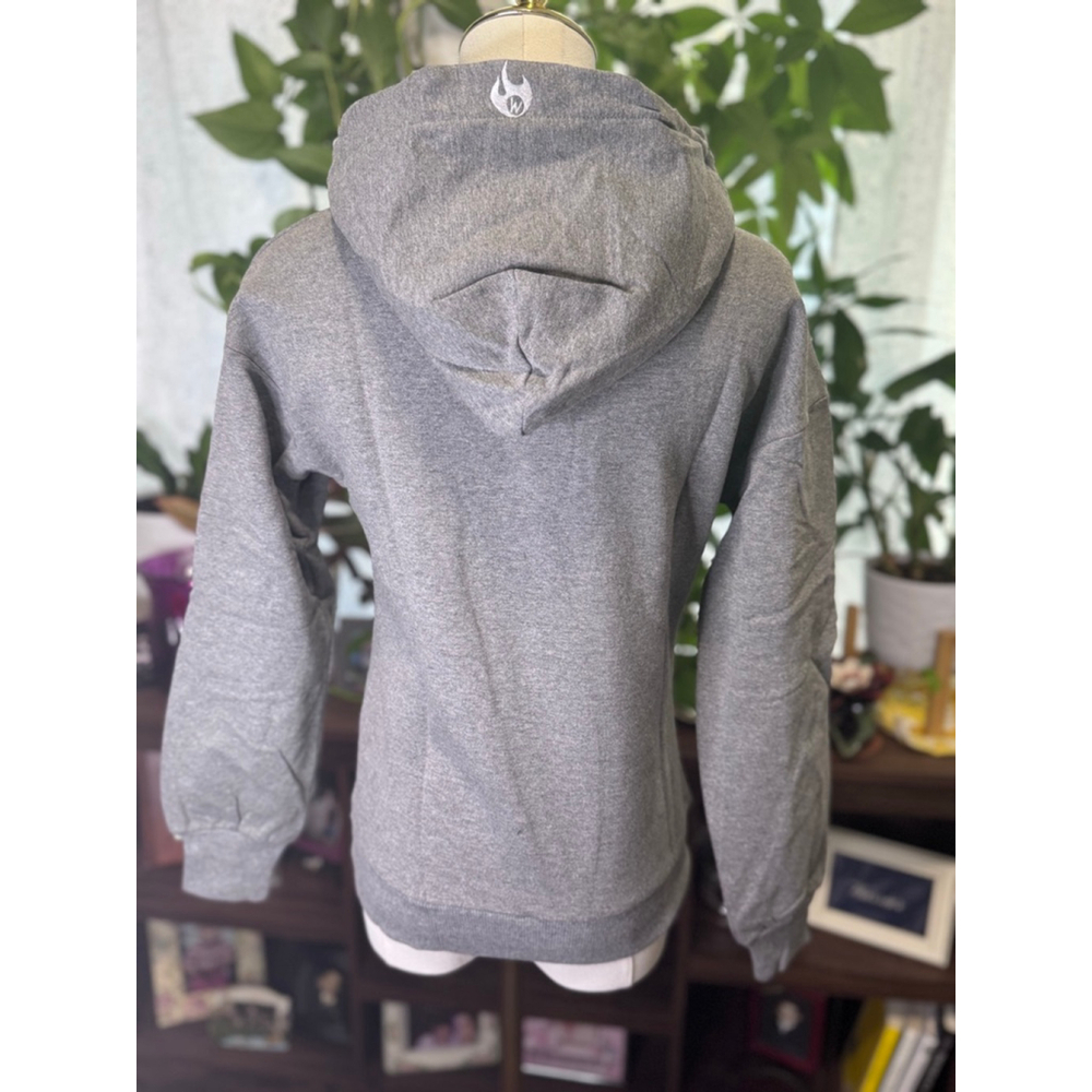 Juniors Werk Lounge Hoodie L Dark Gray - Picture 4 of 8